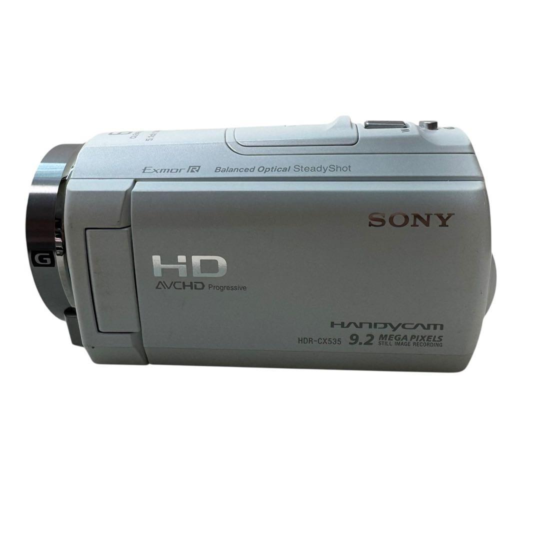 SONY HDR-CX535 ビデオカメラ　ホワイト　ジャンク品