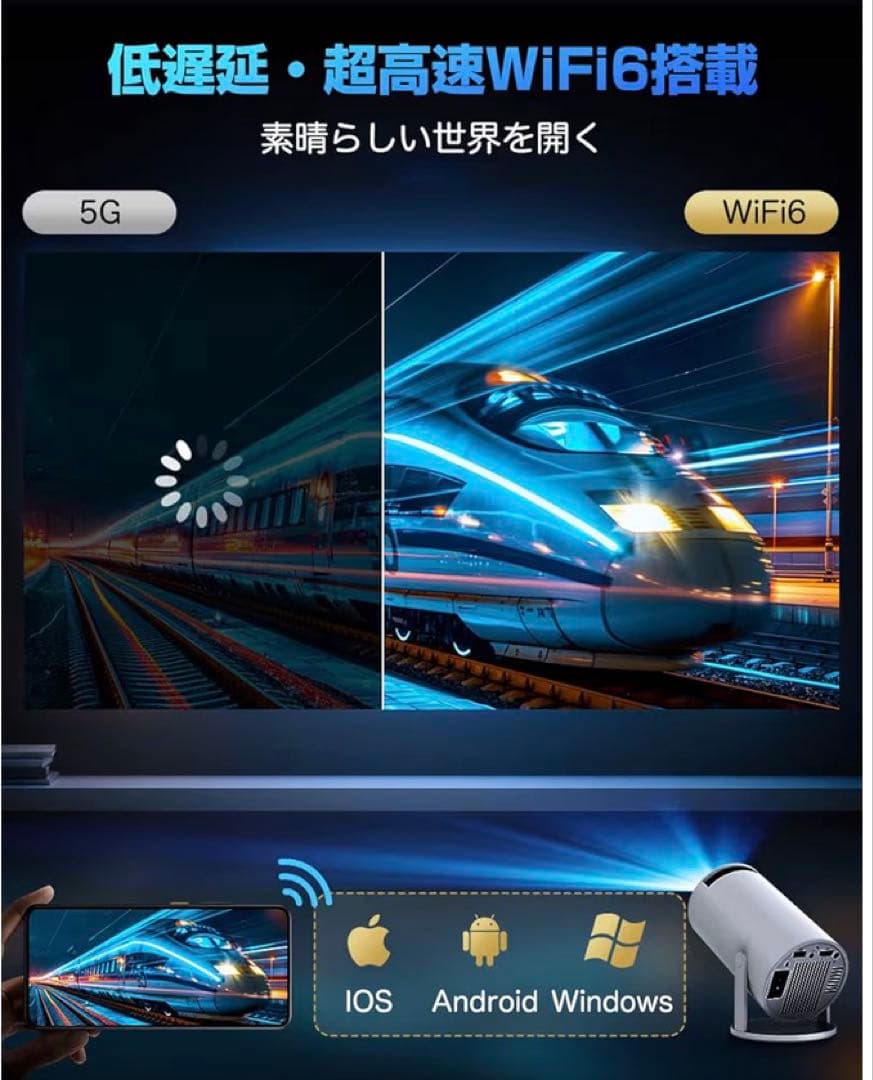 4K対応プロジェクター 18000LM 本体