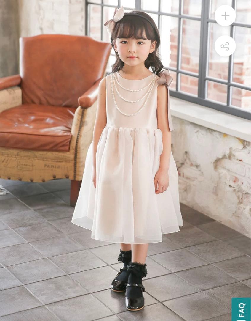 【DRESCCO】ヘラ ゴールドピンクドレス