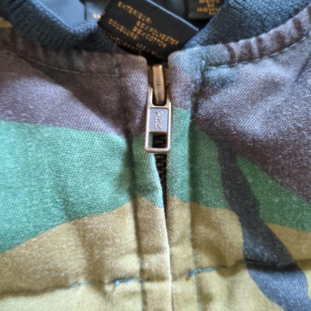 80s EDDIE BAUER ダウンベスト アメリカ製 カモフラージュ