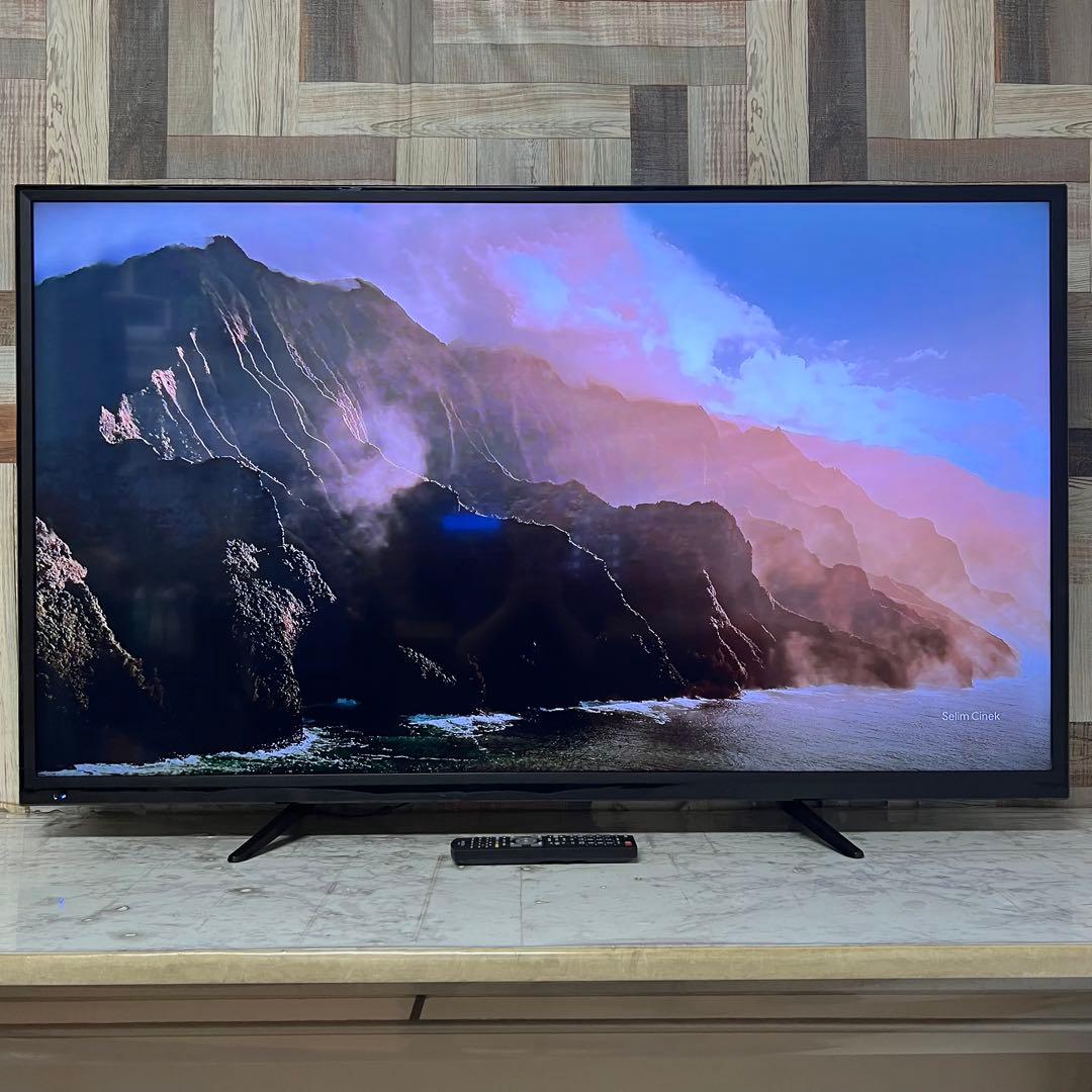 即日受渡❣️全国送料込ユニテク55型4K液晶テレビ外付けHDD録画可