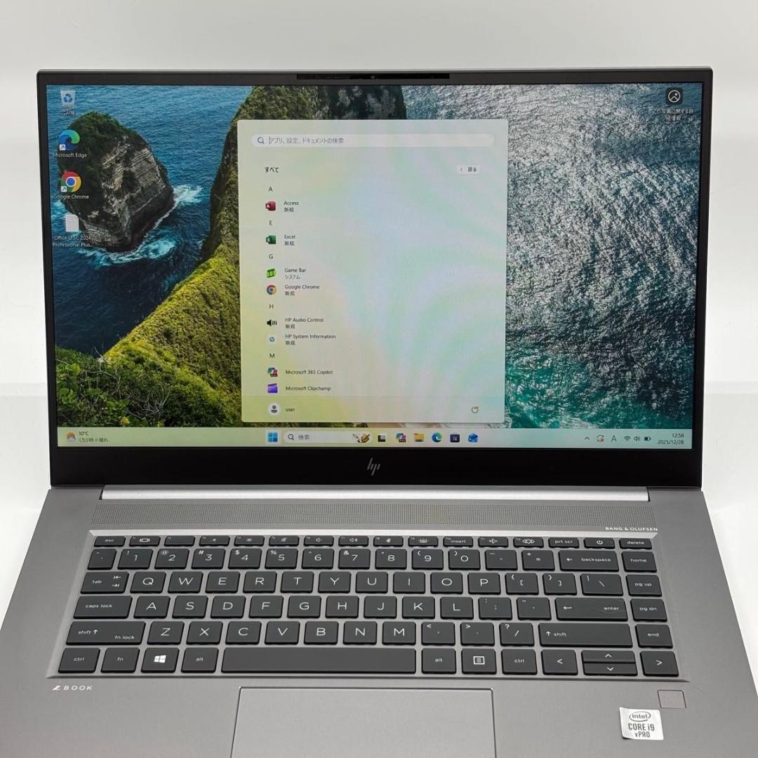 Windowsノート本体 Core i9 10885H HP ZBook G7/32G/512G 4