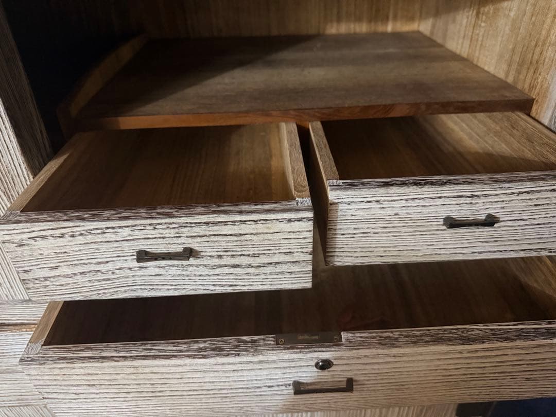 【値下げ】送料込み　中古　桐箪笥　着物　3段構成