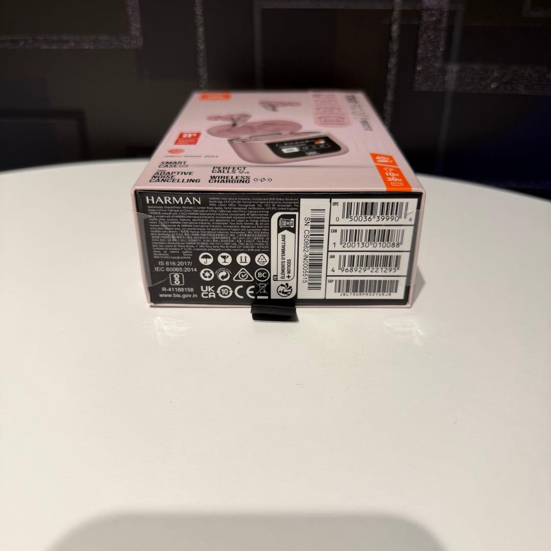 【新品　未開封ケース付】JBL TOUR PRO 2 ワイヤレスイヤホン ピンク