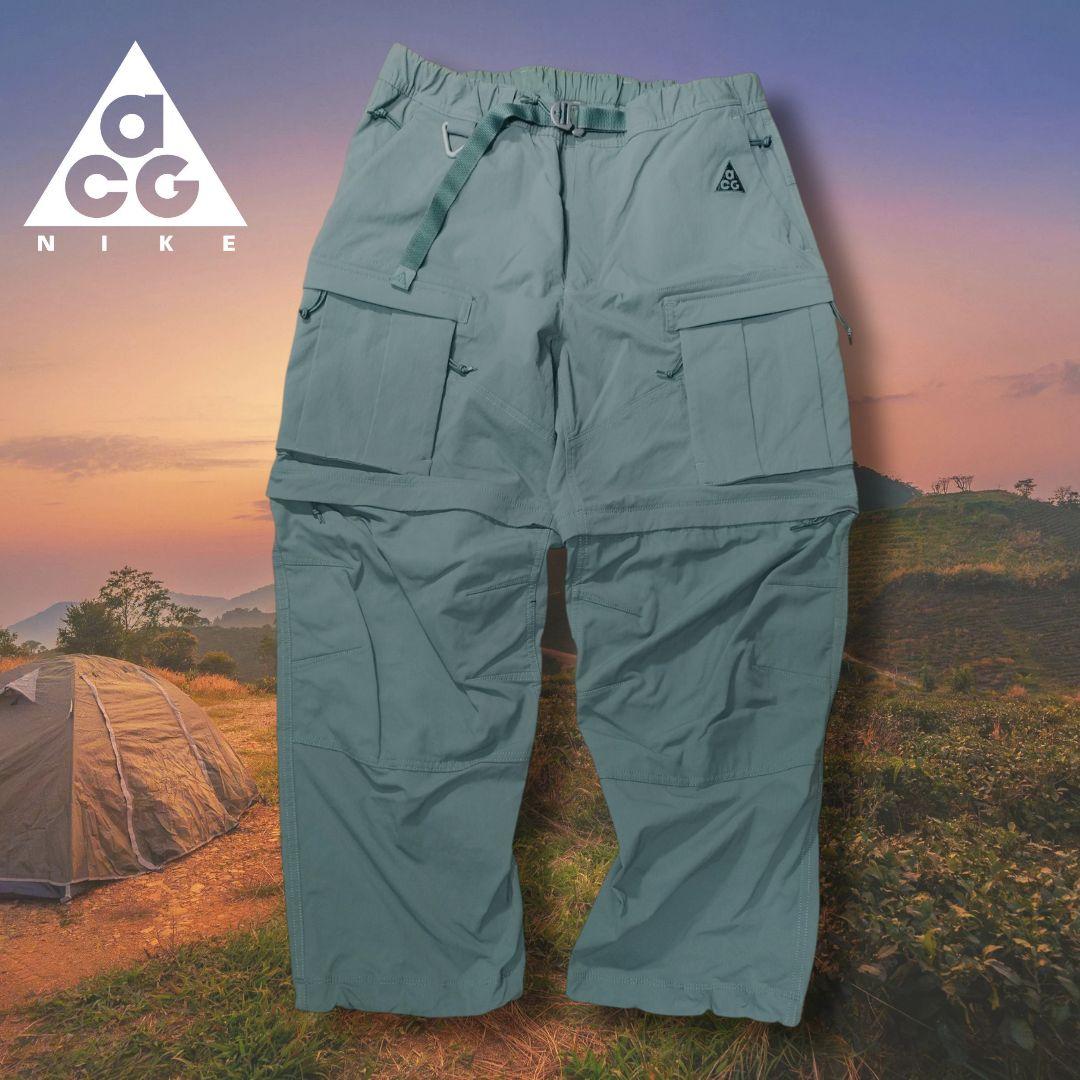 美品　NIKE　ACG カーゴパンツ クレイグリーン　カーキ
