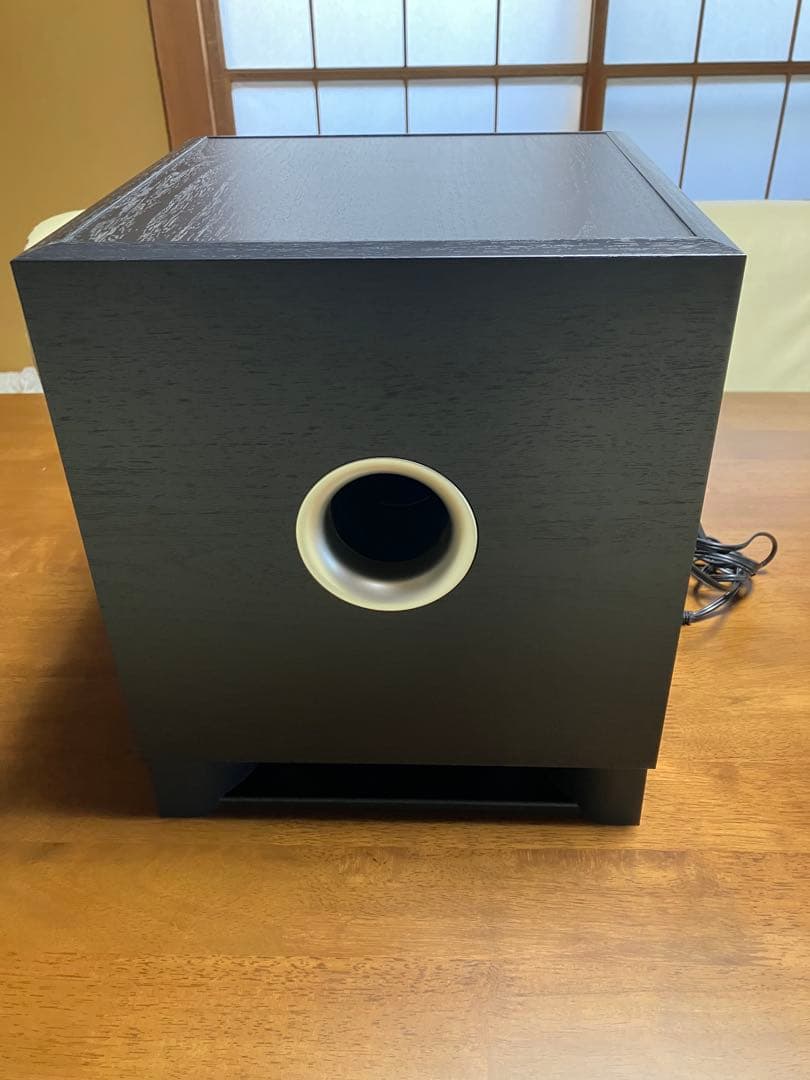 【美品】YAMAHA YST-SW010 サブウーファー黒木目 取説付き