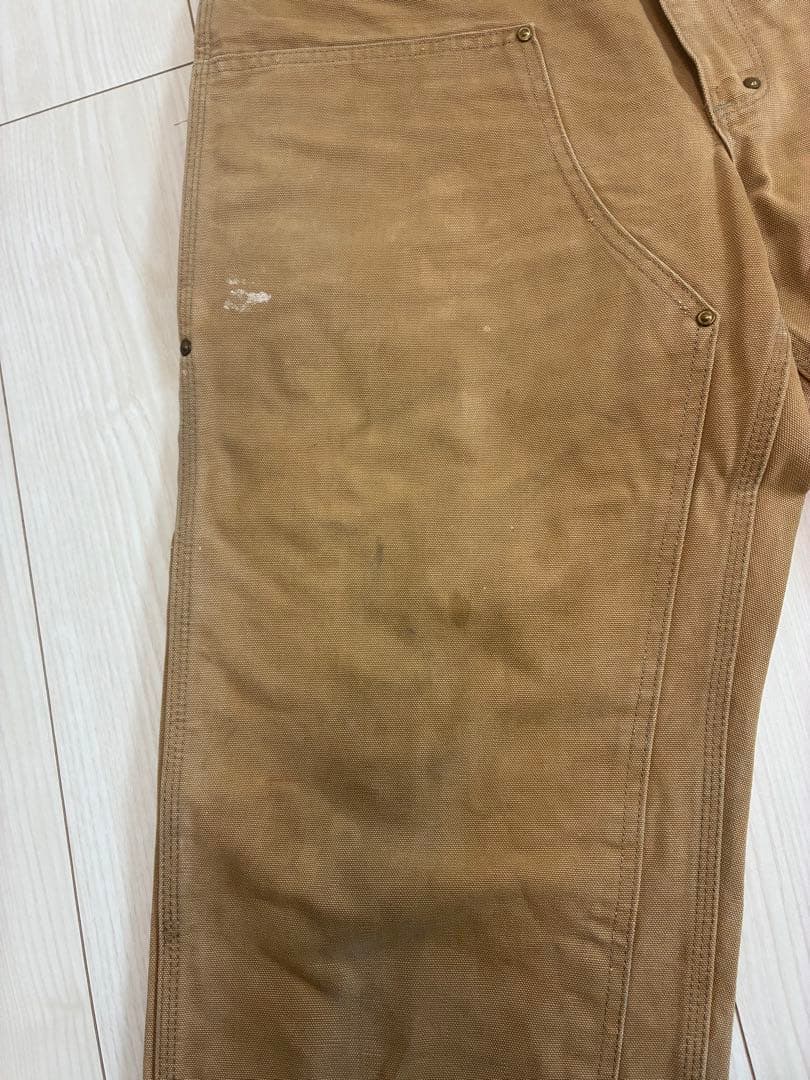 70’s carharttダブルニー古着ペインターパンツダック