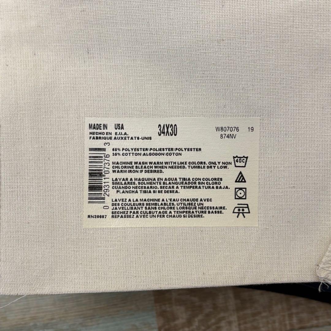 90s USA製 Dickies ディッキーズ 874 ワークパンツ ネイビー