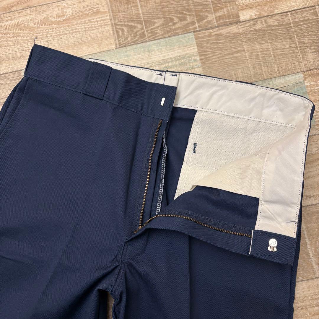 90s USA製 Dickies ディッキーズ 874 ワークパンツ ネイビー