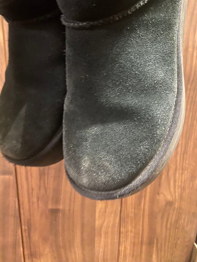 UGG CLASSIC ULTRA MINI PLATFORM ブラック　25