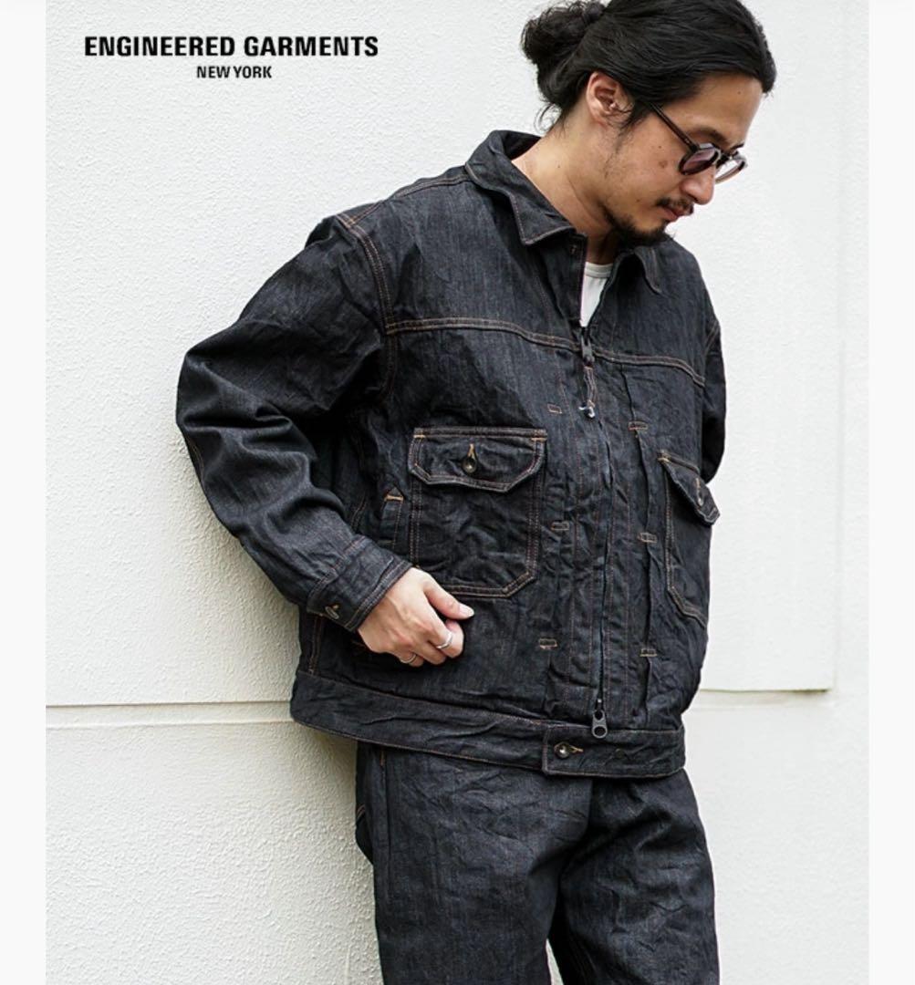 t*5様 エンジニアドガーメンツ Trucker Jacket サイズ L イン