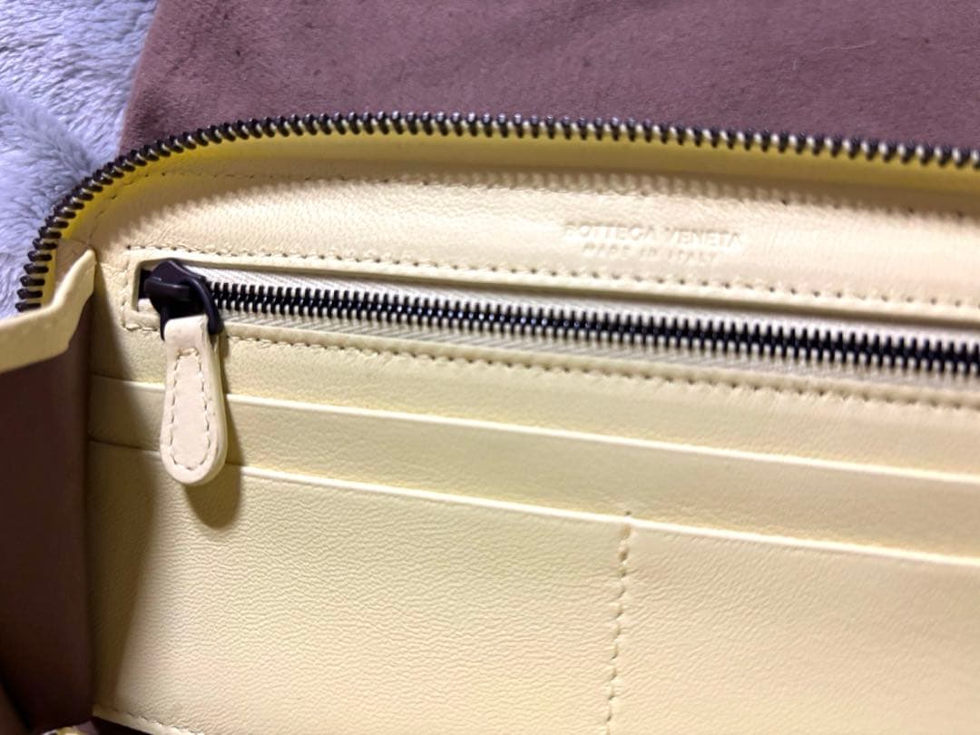 新品未使用◆ボッテガヴェネタ イントレチャート 長財布 ラウンドジップ 男女兼用