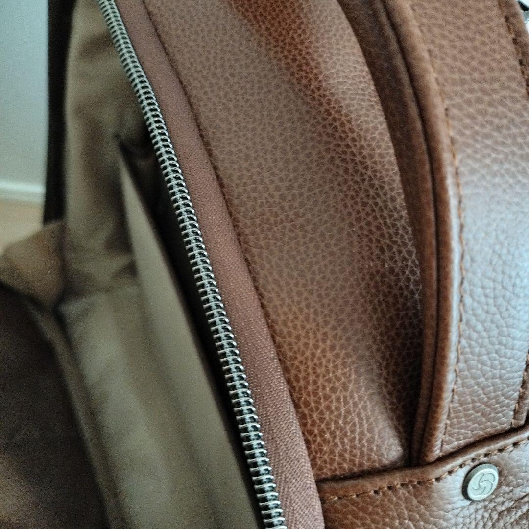 Samsonite　サムソナイト　レザー　バックパック