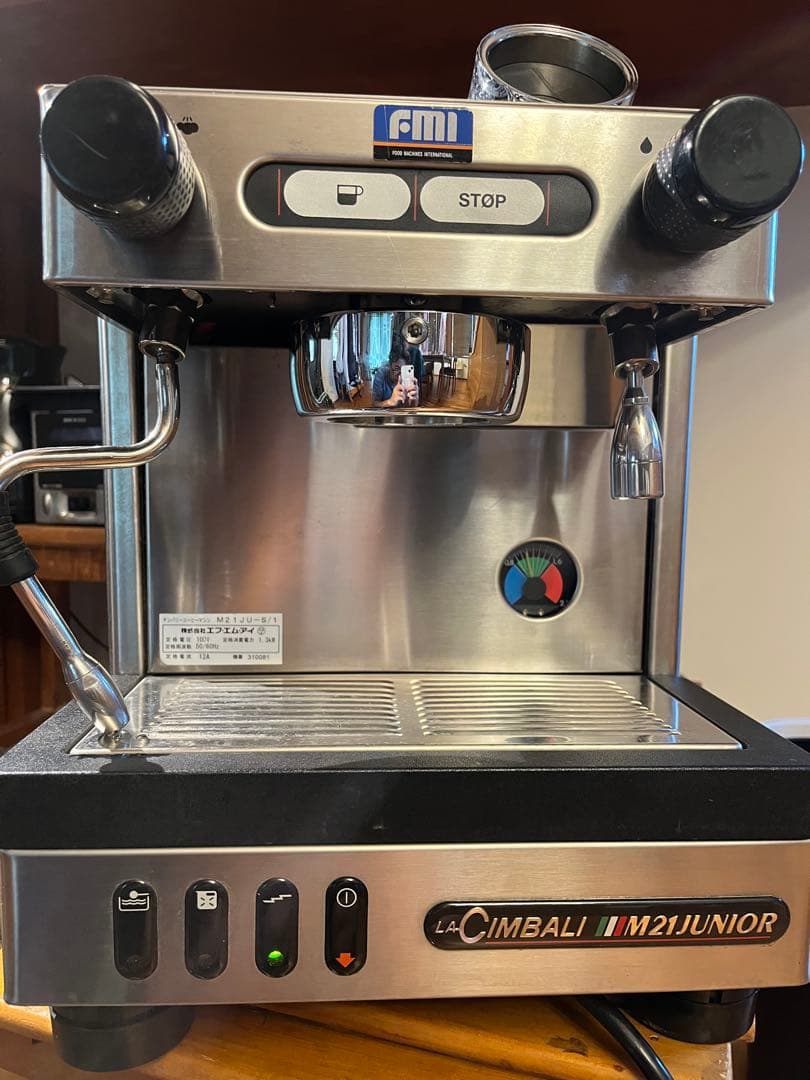 極上美品チンバリジュニアエスプレッソマシン業務用cimbaliマルゾッコ