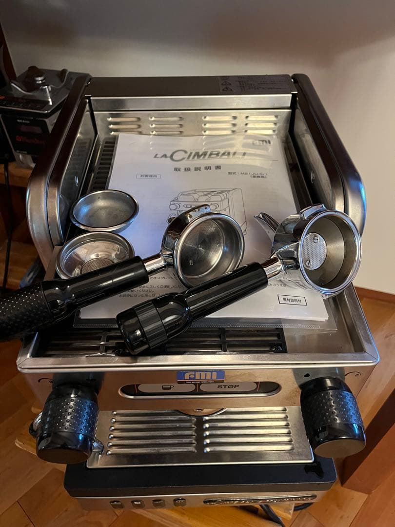 極上美品チンバリジュニアエスプレッソマシン業務用cimbaliマルゾッコ