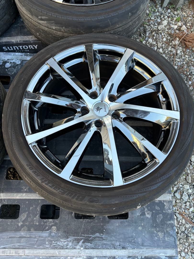 クレンツェ19インチ アルミホイールセット タイヤ付き