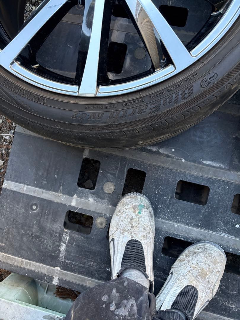 クレンツェ19インチ アルミホイールセット タイヤ付き