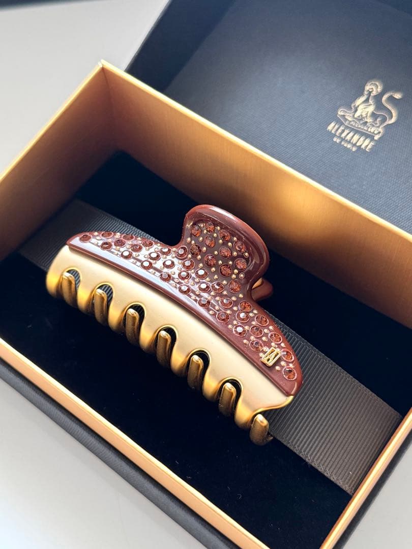 ALEXANDRE DE PARIS アレクサンドルドゥパリ ヘアクリップ