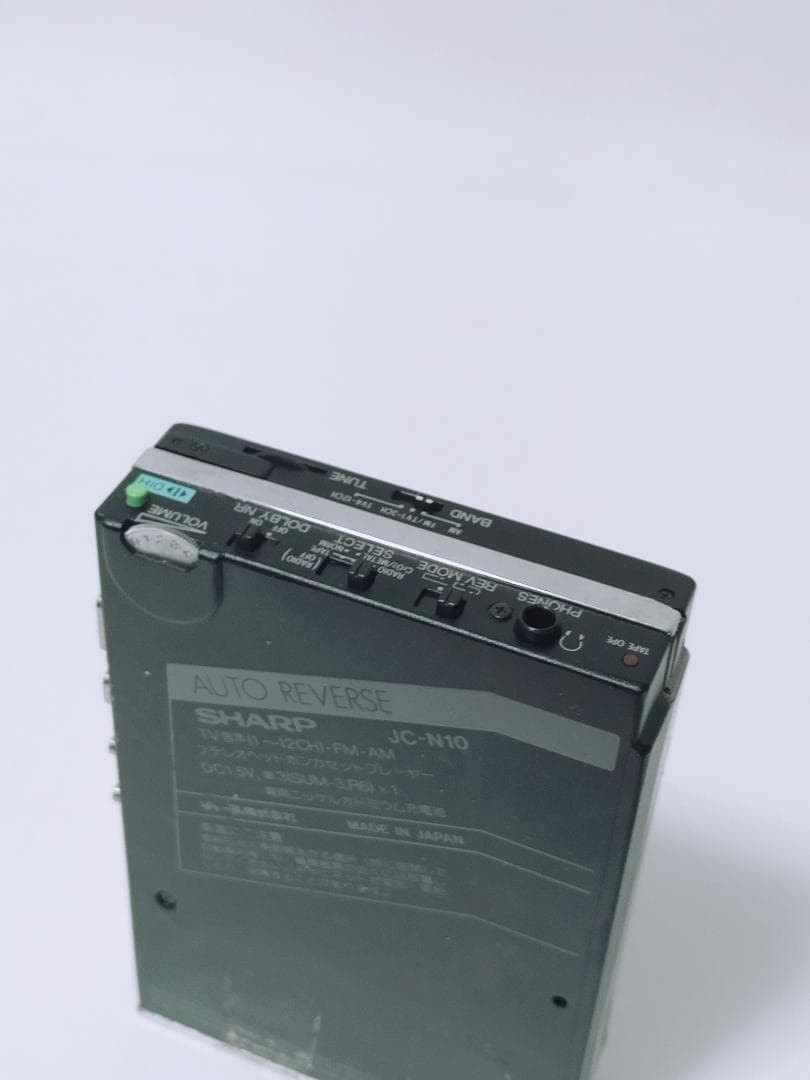 SHARP シャープ JC-N10 ステレオヘッドホンカセットプレーヤー