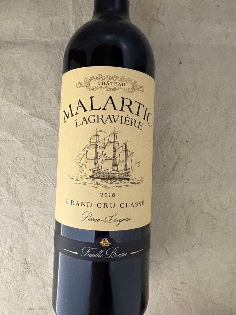 シャトー マラルティック ラグラヴィエール 2016 2018 赤ワイン