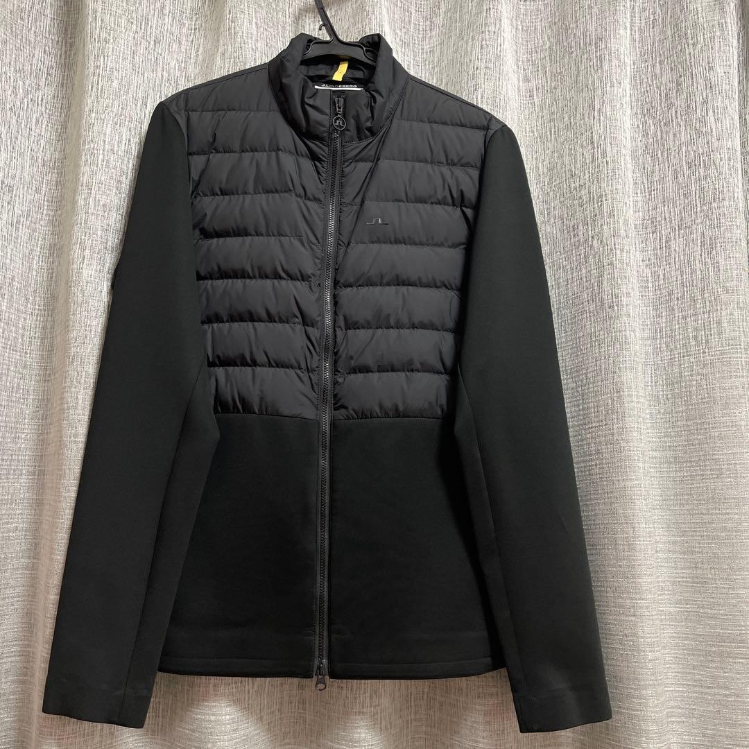 ジェイリンドバーグ　ブリッジロゴ×ダンボールニット 長袖　ダウンジャケット