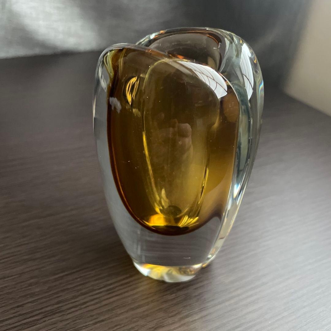 Nuutajärvi　Kaj Franck　フラワーベース　オブジェ　傷有