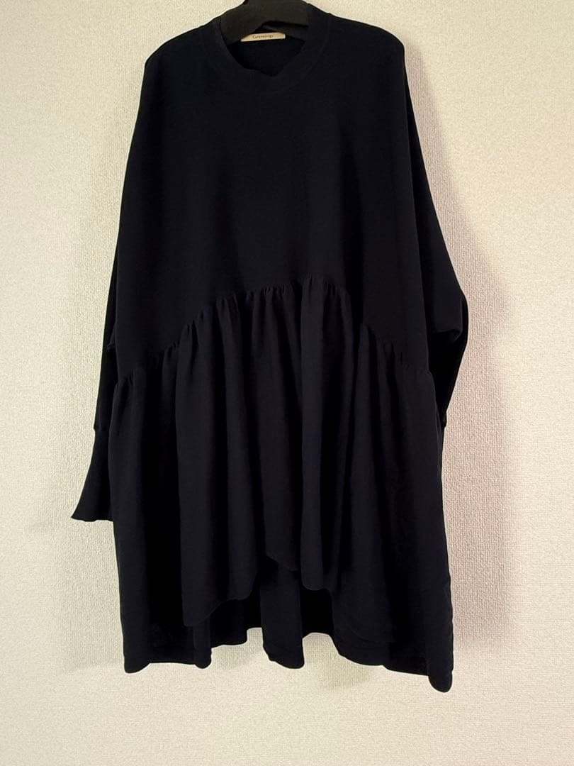 Curensologyテンセルポリエステルギャザープルオーバー