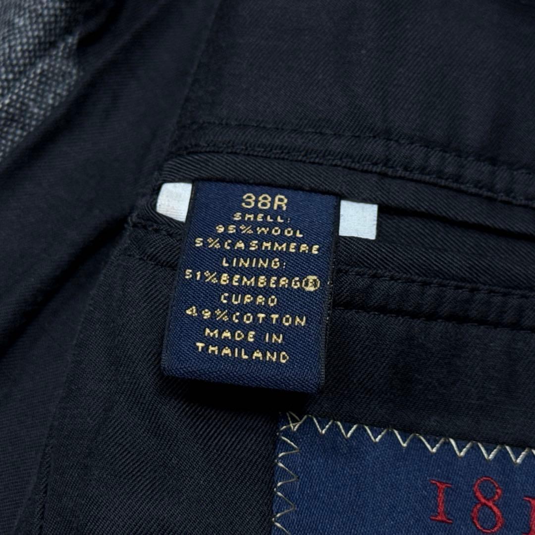 美品 BrooksBrothers ウールカシミヤホームスパン 2B ジャケット