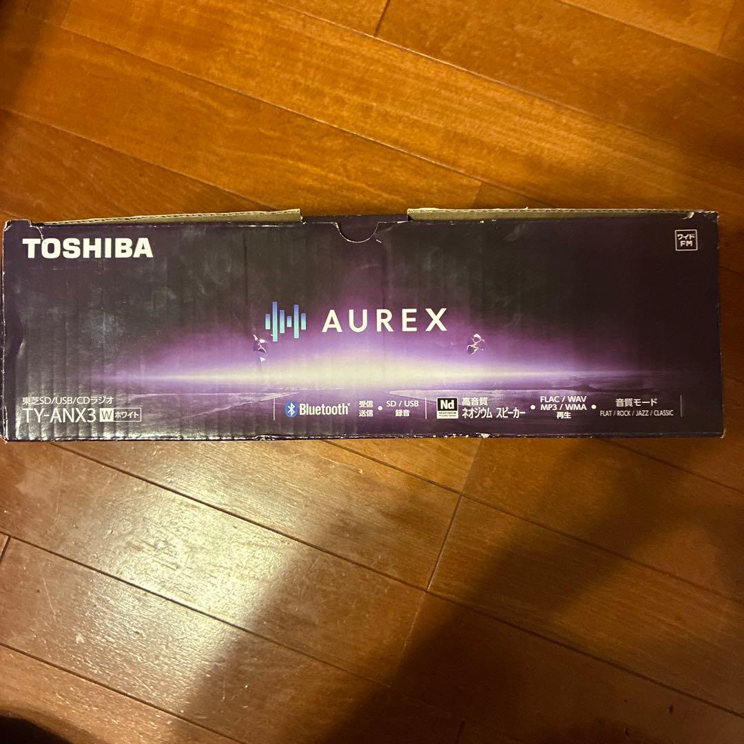 TOSHIBA SD/USB/CDラジオ　TY-ANX3 2025年製