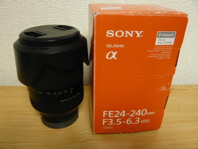 SONY α7R II 24-240mmレンズ ペンタクスレンズ付き