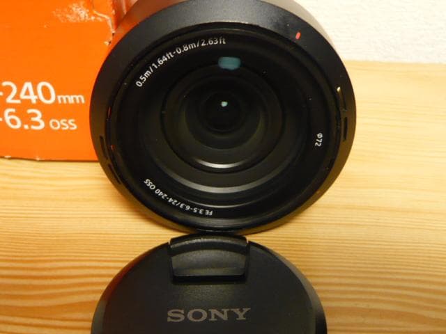 SONY α7R II 24-240mmレンズ ペンタクスレンズ付き