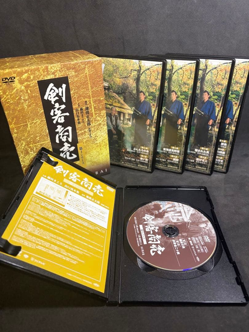 名作時代劇 藤田まこと版 剣客商売 DVD BOX 全巻+SPECIAL