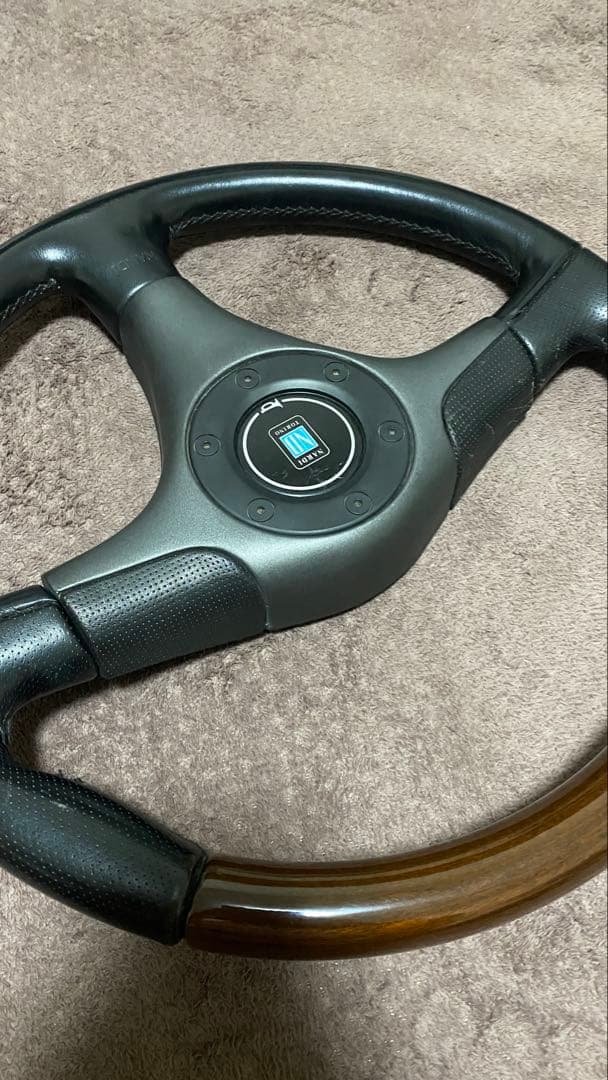 NARDI Z5 ウッドコンビステアリング 365mm