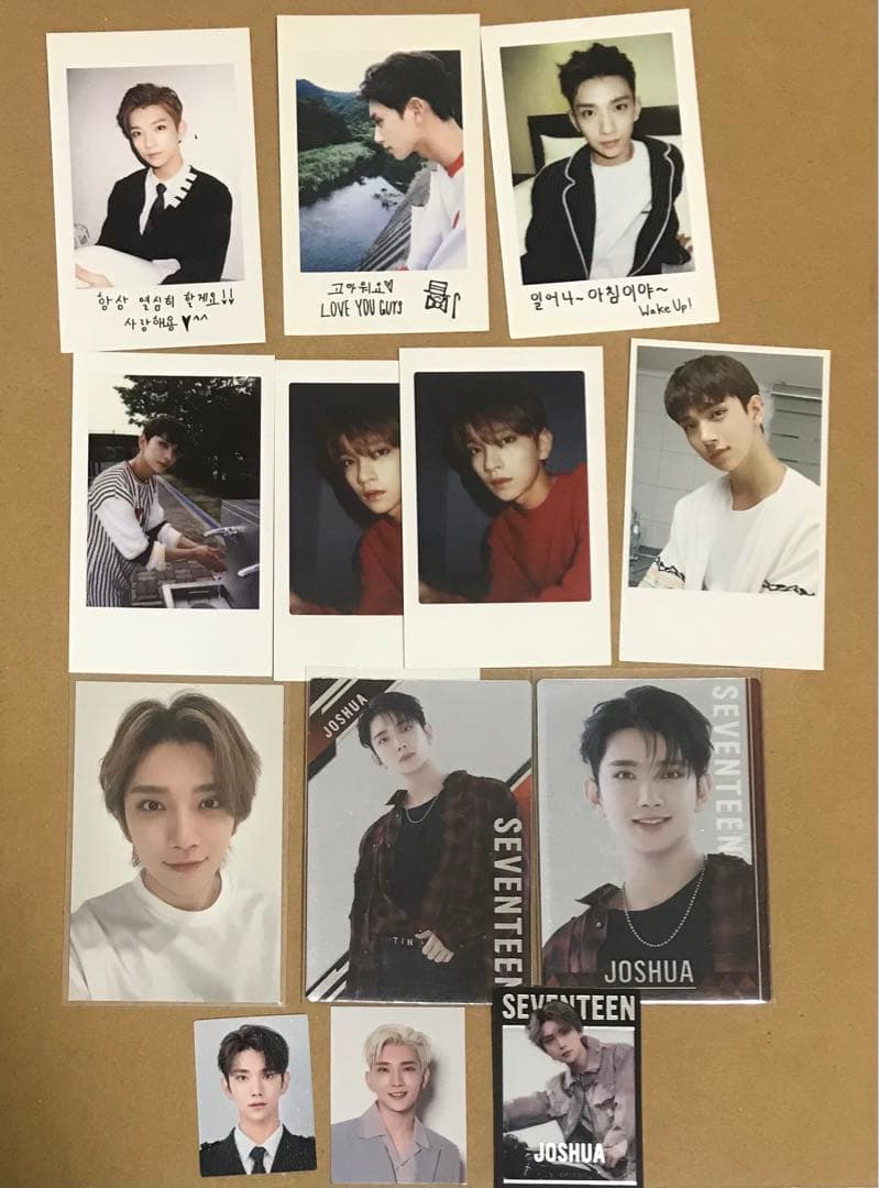 seventeen トレカ　チェキ　メンバーシップ　ジョシュア　まとめ売り