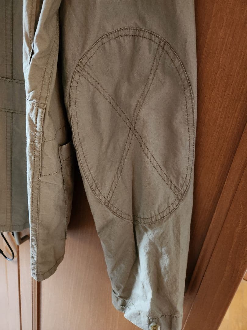 エンジニアードガーメンツ ノーカラーシューティングジャケット