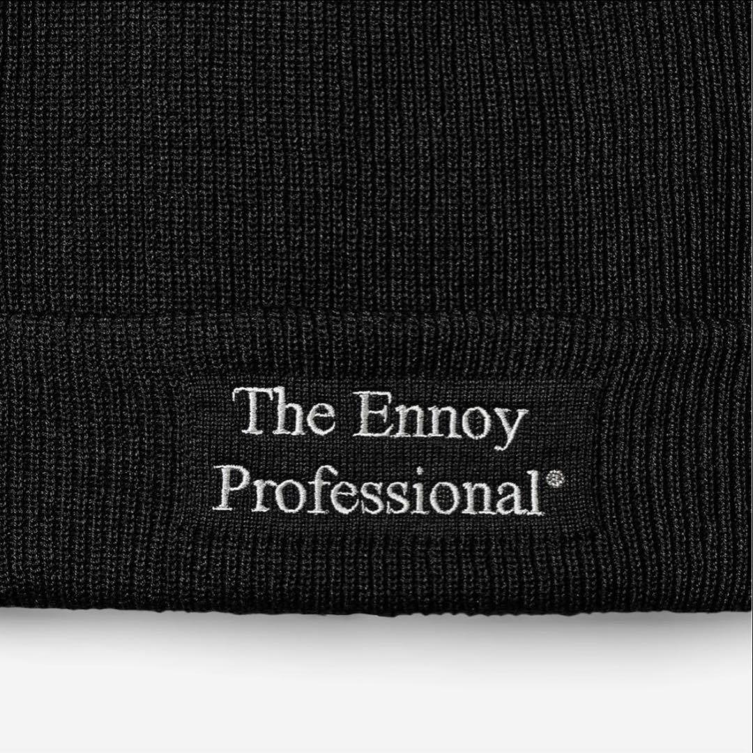 ENNOY ビーニー ニットキャップ ブラック