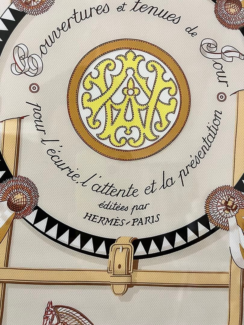 専用フレーム付き エルメス　額装　インテリア