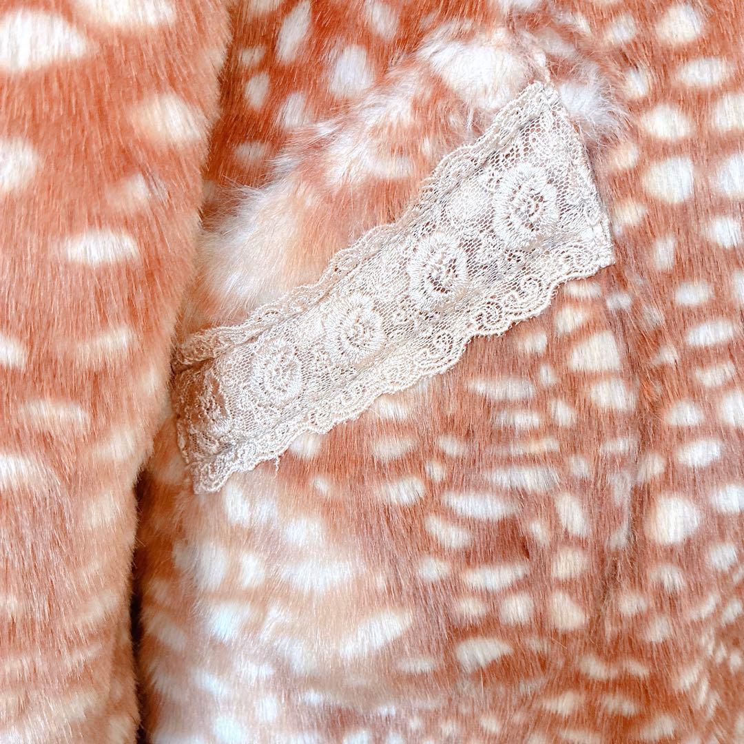 axes femme 姫 バンビ ファーコート 平成 y2k NANA ガーリー