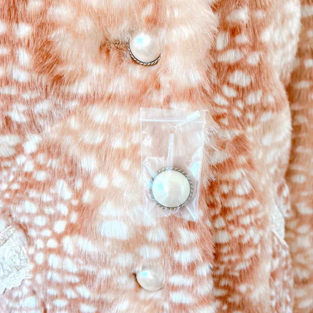 axes femme 姫 バンビ ファーコート 平成 y2k NANA ガーリー