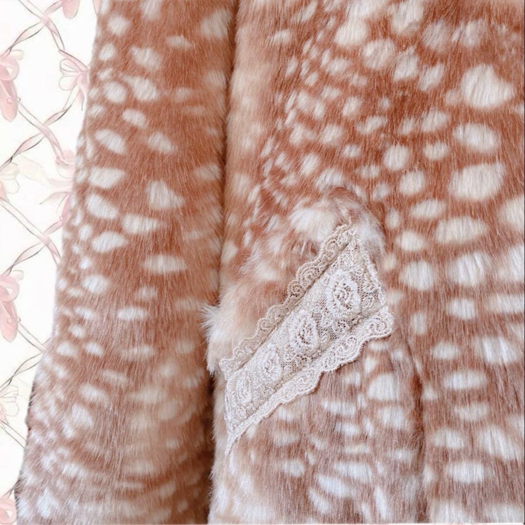 axes femme 姫 バンビ ファーコート 平成 y2k NANA ガーリー