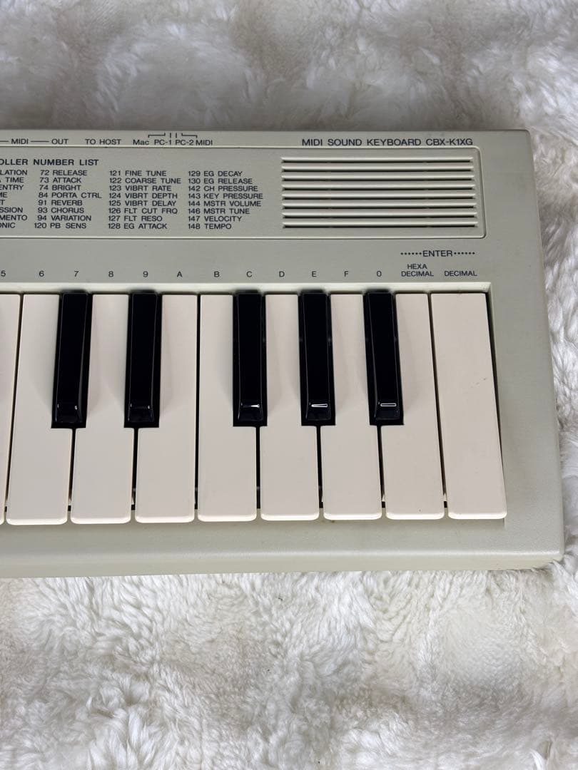 【動作良好】YAMAHA CBX-K1XG MIDIキーボード 付属品あり　名機