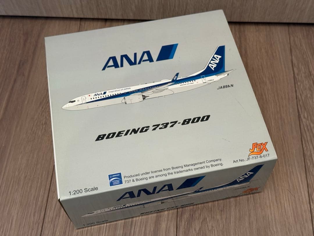 そ*ょ様 ANA 全日空 B737-800 1/200モデル