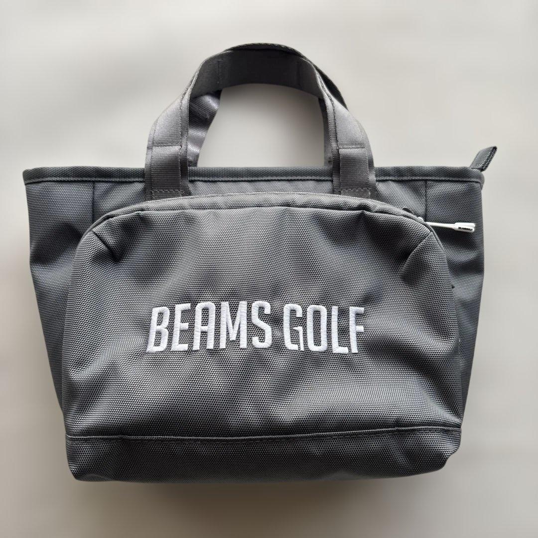 BEAMS GOLF ビッグポケット カートバッグ【保温・保冷】グレー