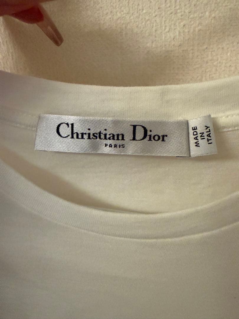 CHRISTIAN DIOR ホワイト Tシャツ