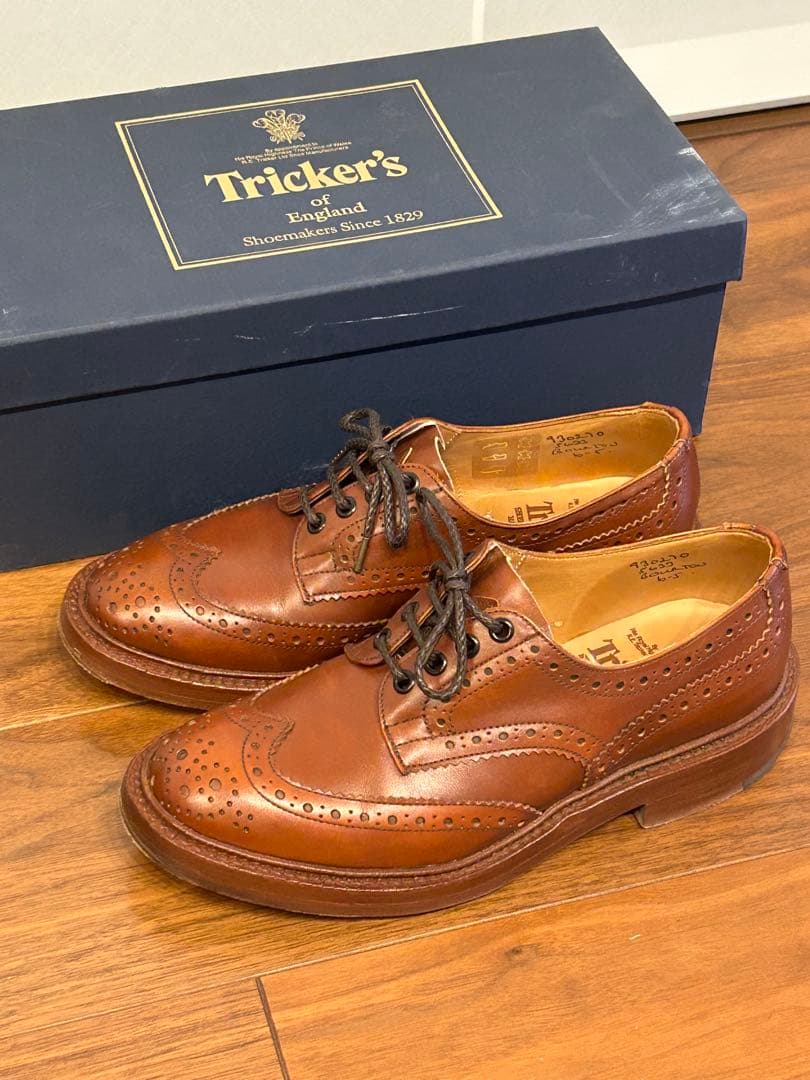 トリッカーズ バートン マロンアンティーク　サイズ6