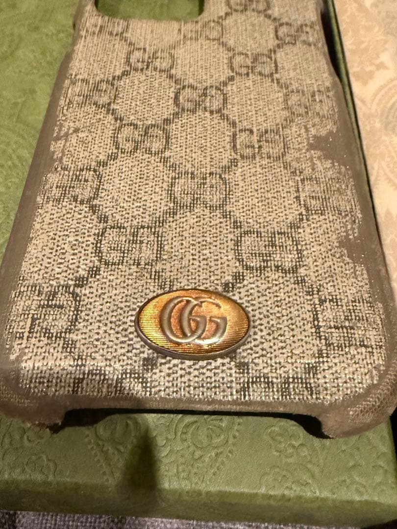 GUCCI　iPhone13promax　 スマホケース GGスプリーム