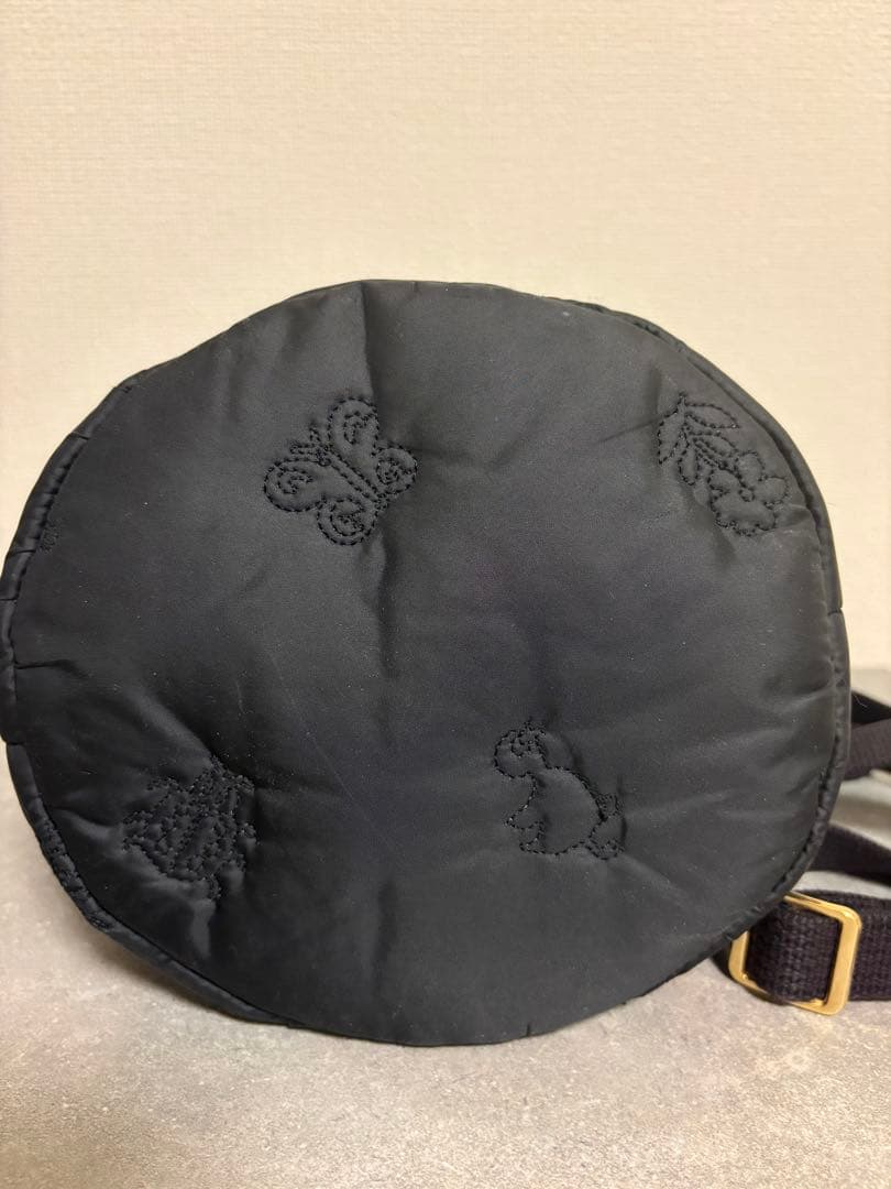 値下げ★タグ有り　フェイラー 巾着ショルダーバッグ ハイジ 黒ブラック