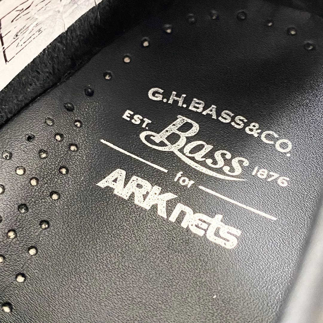 美品G.H.BASS ARKnets別注 RANGER MOC デッキシューズ