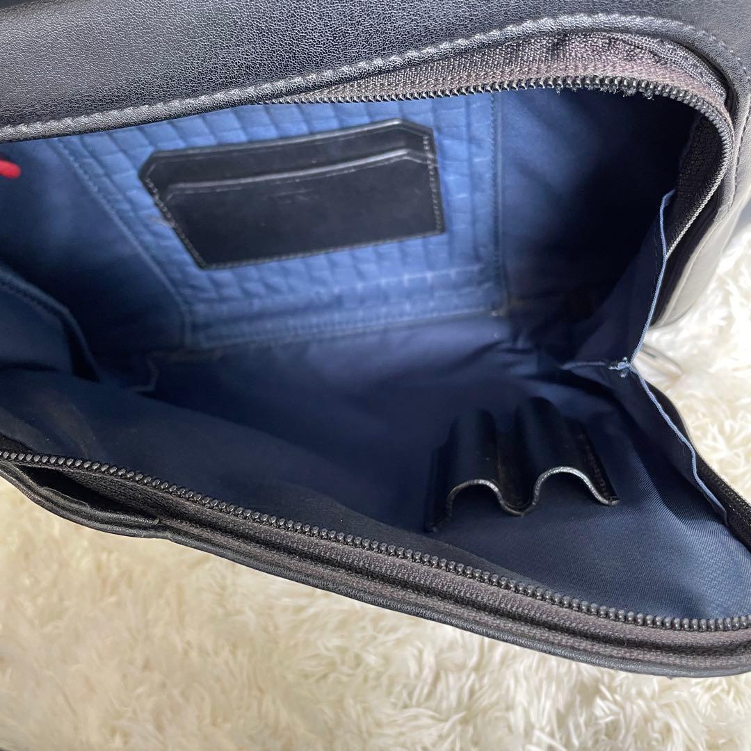 希少　TUMI 　ブラッドリー バックパック オールレザー ブラック　黒