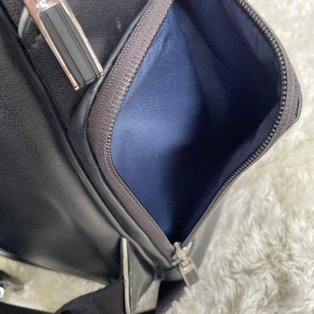 希少　TUMI 　ブラッドリー バックパック オールレザー ブラック　黒